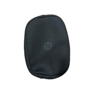 Beats by Dr Dre Headphones Zip Carrying Soft Bag Pouch Zipper Case Black